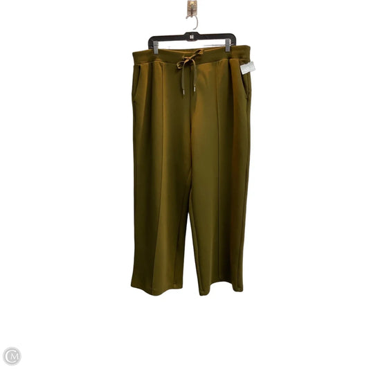 Athletic Pants By Calia In Green, Size: Xxl