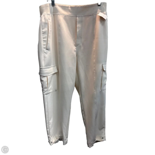 Pants Dress By Stylus In Cream, Size: Xl