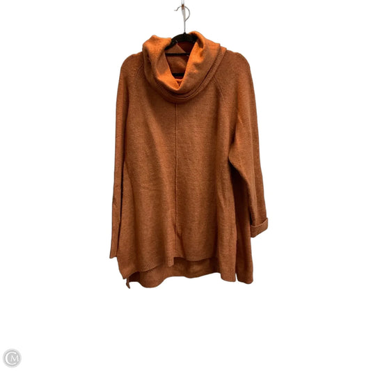 Sweater By Jessica Simpson In Orange, Size: 2x