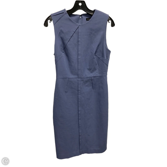 Dress Casual Midi By Banana Republic In Blue, Size: 6