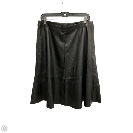 Skirt Midi By Cato In Black, Size: L