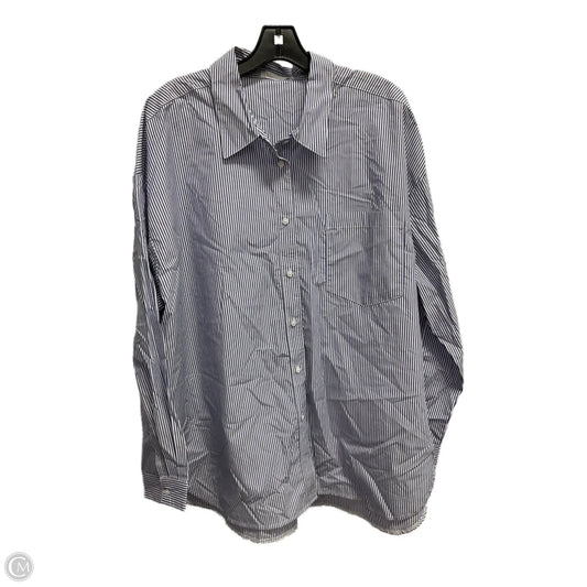 Top Long Sleeve By 89th And Madison In Striped Pattern, Size: Xl