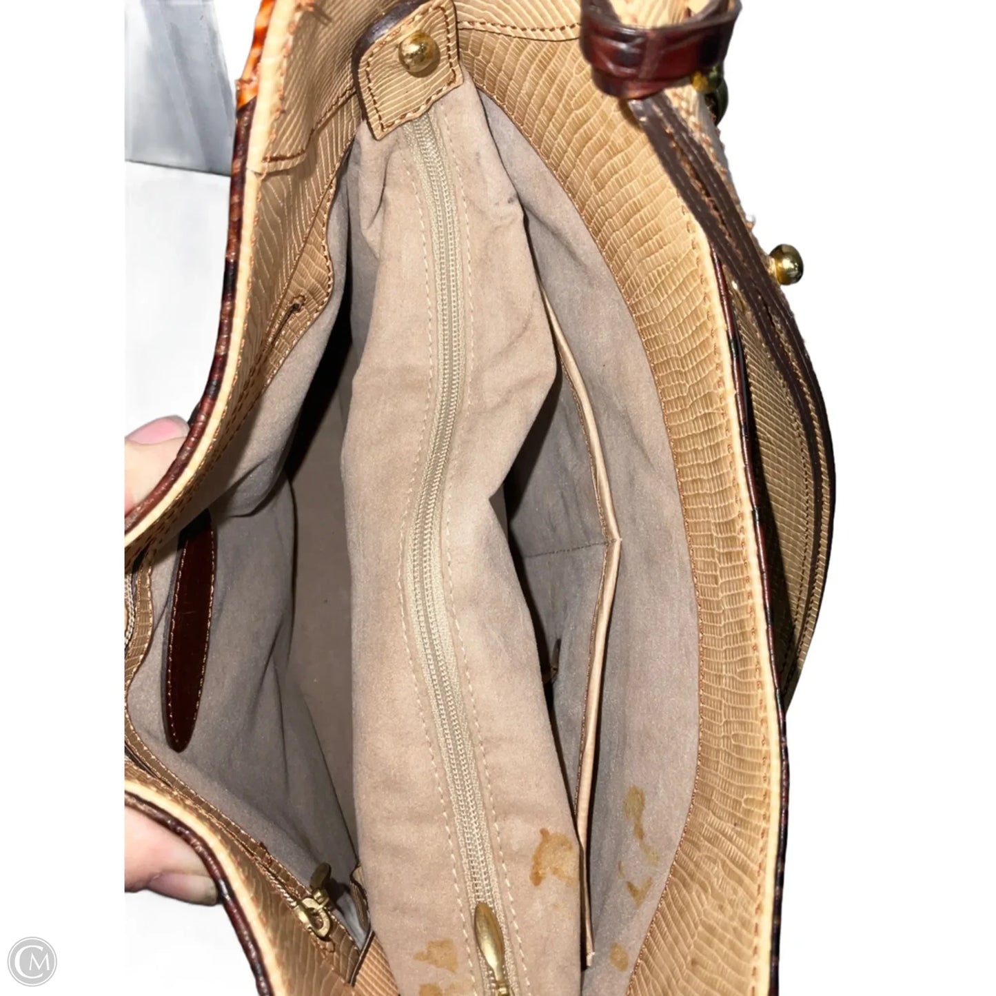 Crossbody Designer By Brahmin, Size: Medium