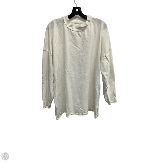 Top Long Sleeve By We The Free In White, Size: Xl