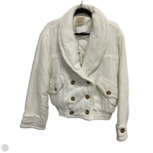 Jacket Puffer & Quilted By Chelsea And Violet In White, Size: M
