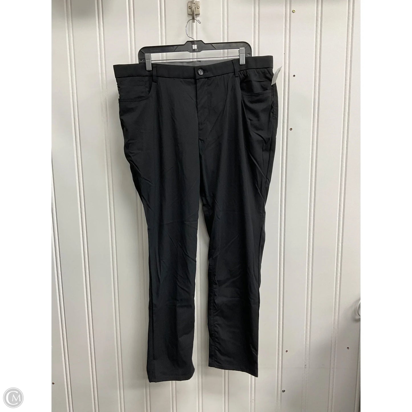 Athletic Pants By Cintas In Black, Size: 16