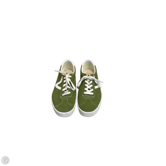 Shoes Sneakers By Vans In Green, Size: 8.5