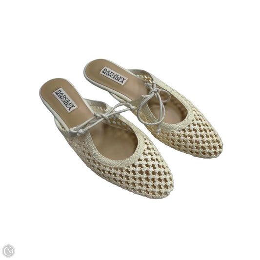 Shoes Flats By Badgley Mischka In Beige, Size: 5.5
