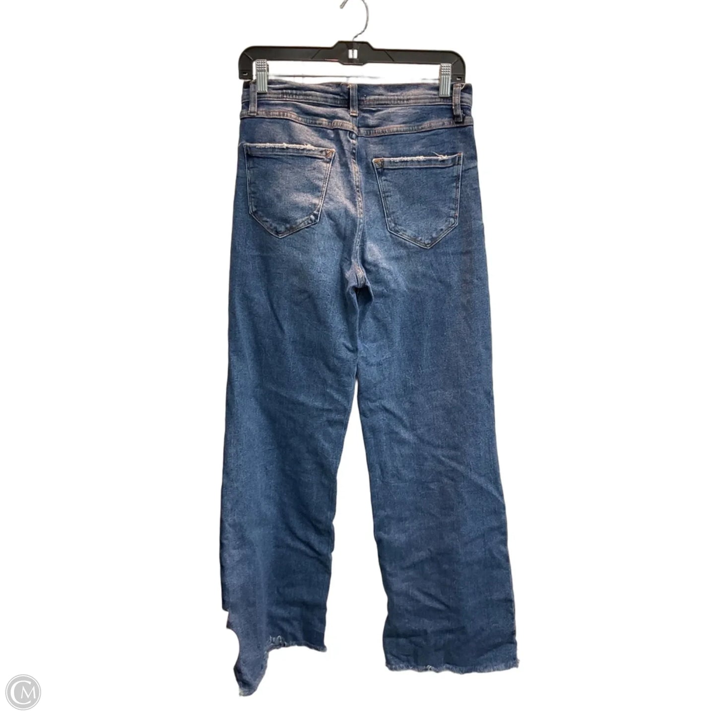 Jeans Wide Leg By Kensie In Blue Denim, Size: 4
