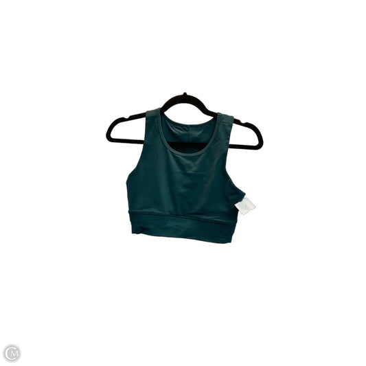 Athletic Bra By Clothes Mentor In Teal, Size: M