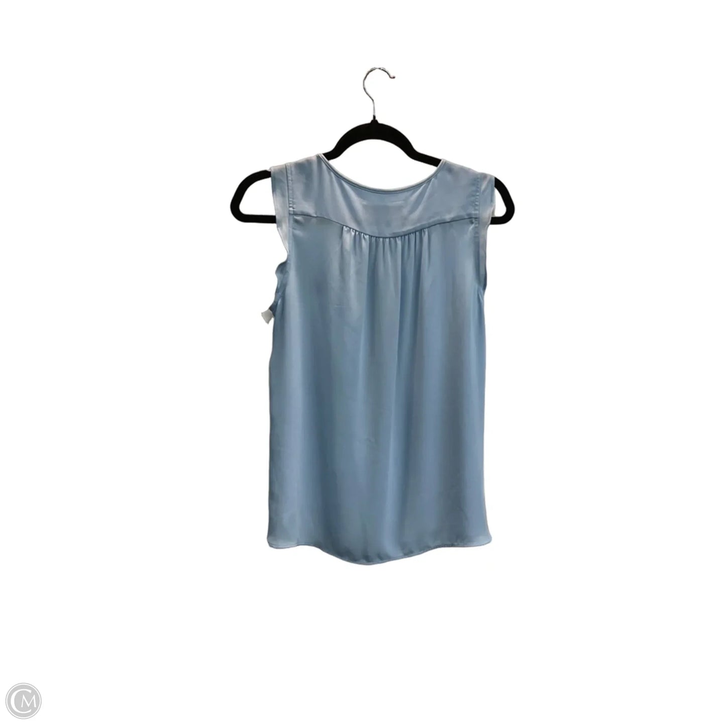 Blouse Sleeveless By Loft In Blue, Size: S