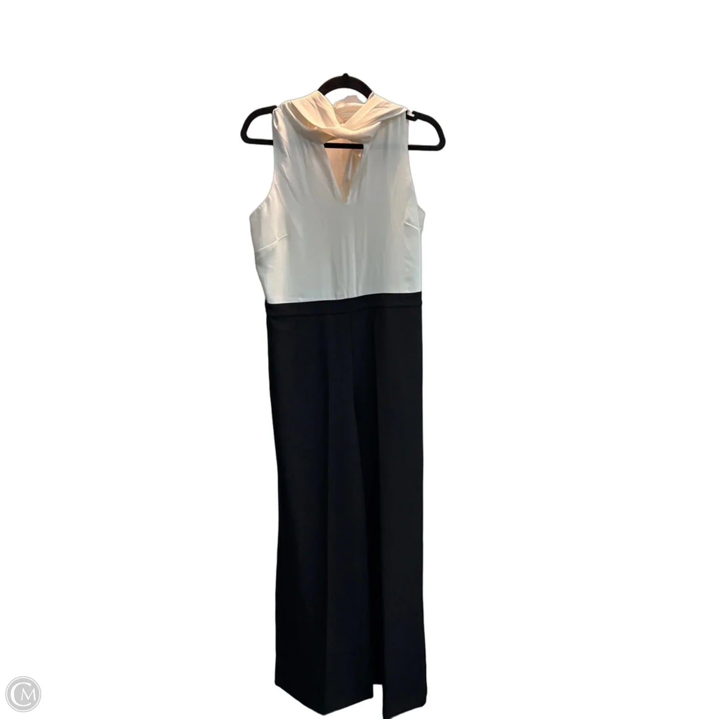 Jumpsuit By Ann Taylor In Black & White, Size: 4