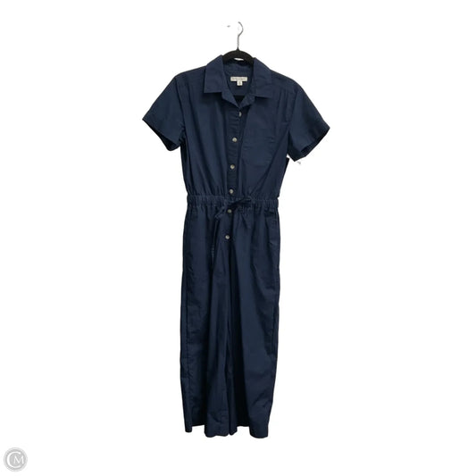 Jumpsuit By Free Assembly In Navy, Size: Xl