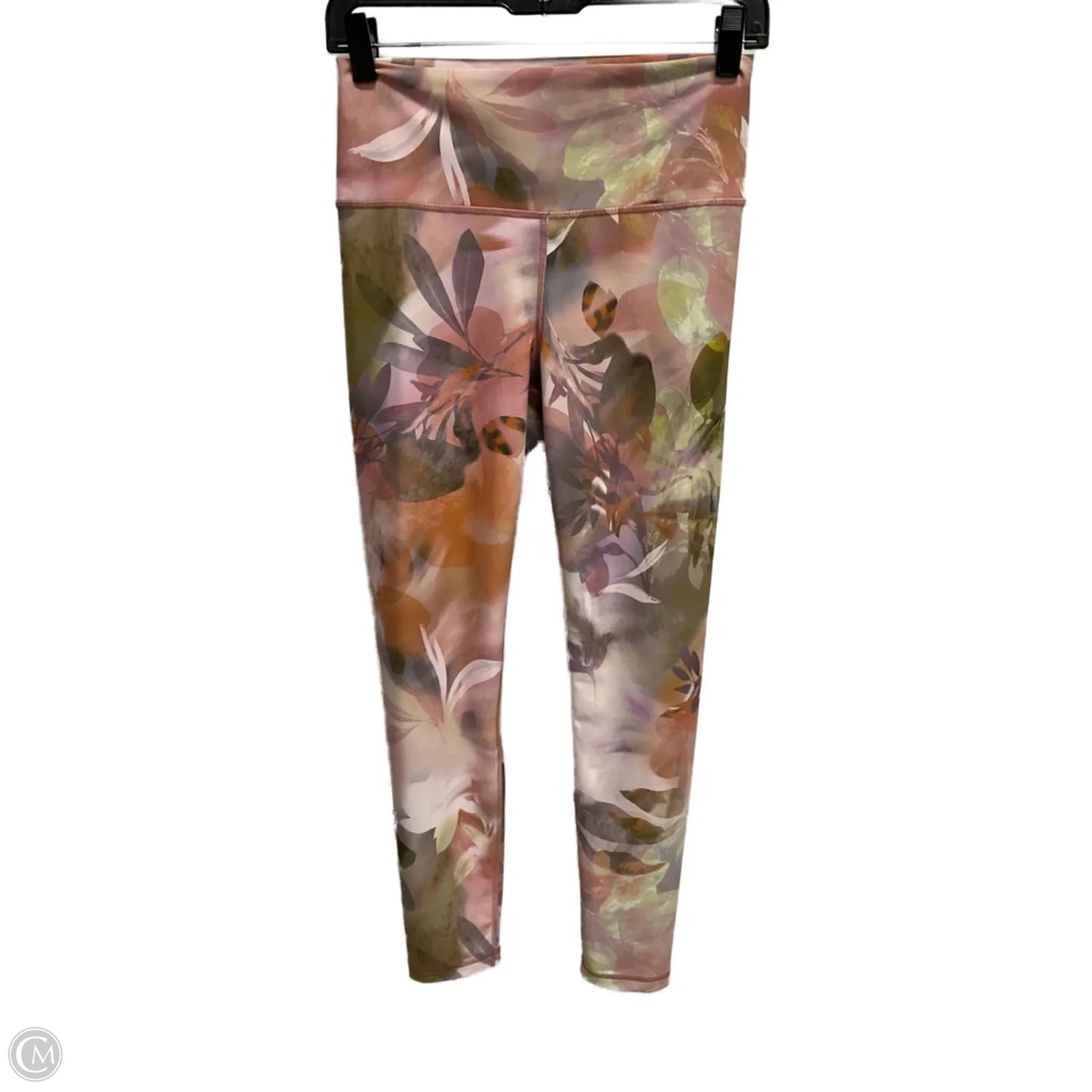 Athletic Leggings By Old Navy In Floral Print, Size: M