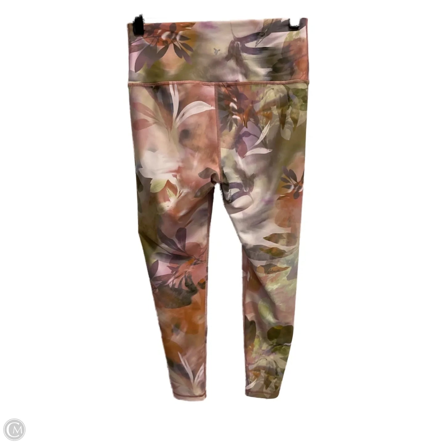 Athletic Leggings By Old Navy In Floral Print, Size: M