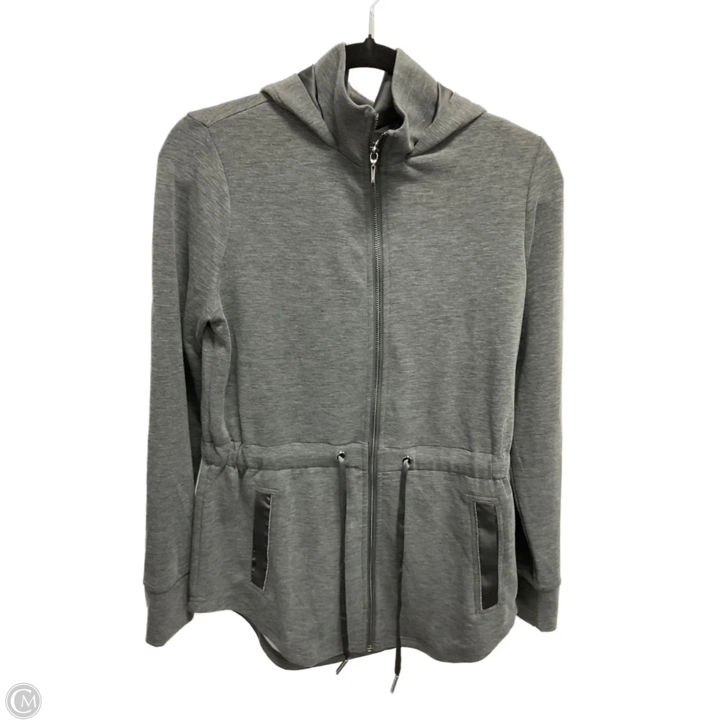 Athletic Jacket By White House Black Market In Grey, Size: S