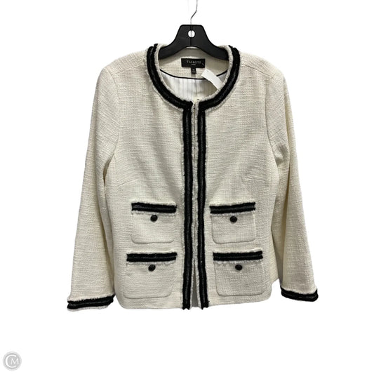Blazer By Talbots In Cream, Size: 16