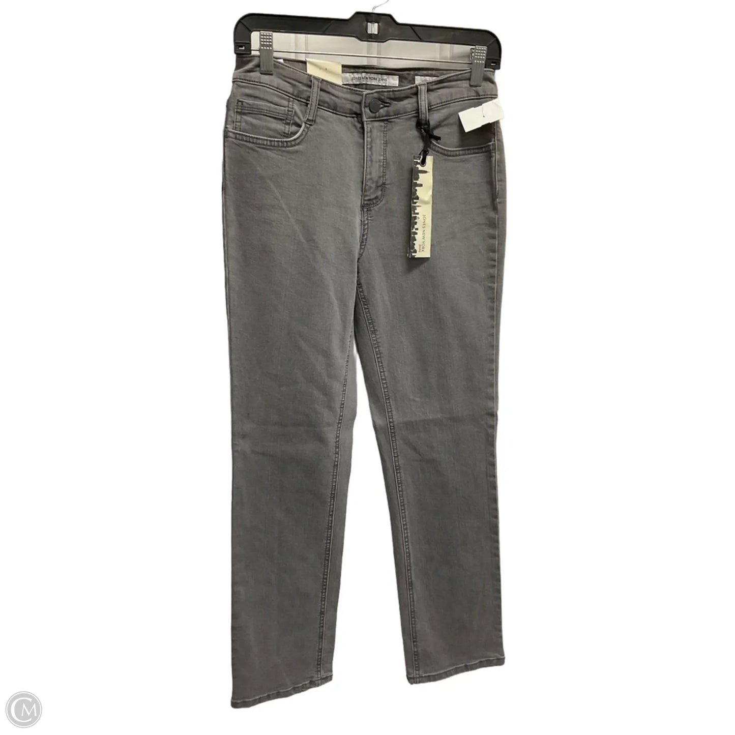 Jeans Straight By Jones New York In Grey, Size: 4