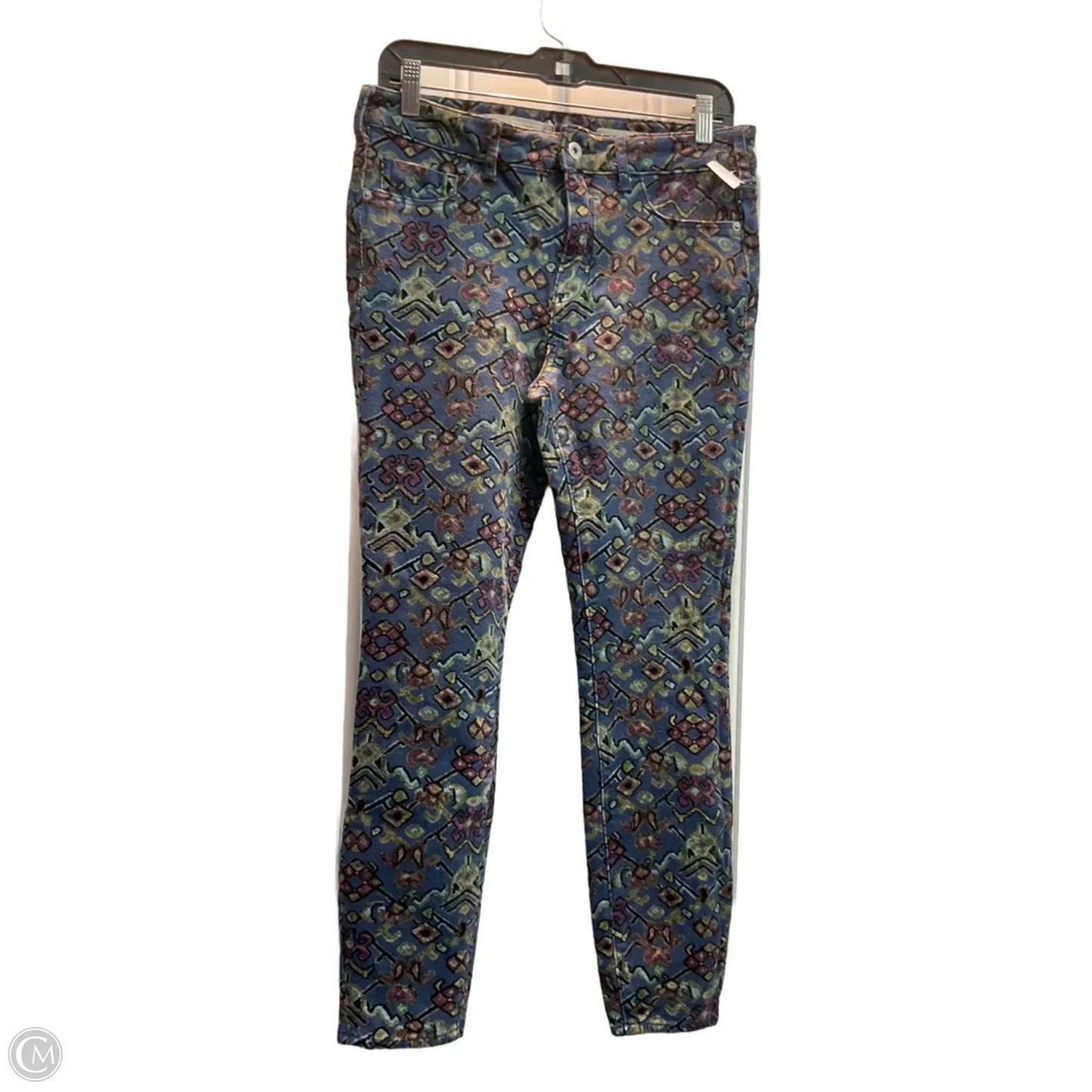 Pants Corduroy By Pilcro In Blue & Green, Size: 8