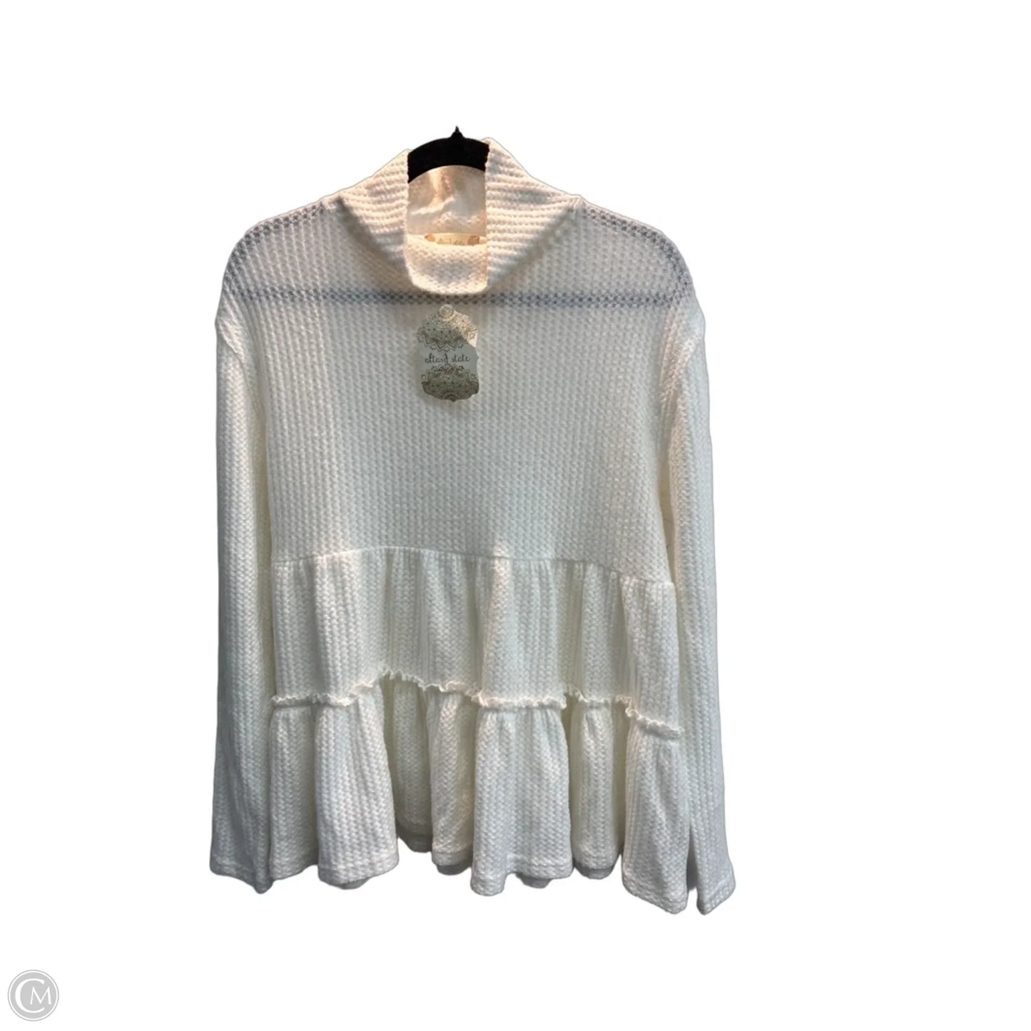 Top Long Sleeve By Altard State In White, Size: M