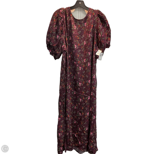Dress Casual Midi By Old Navy In Maroon, Size: 2x