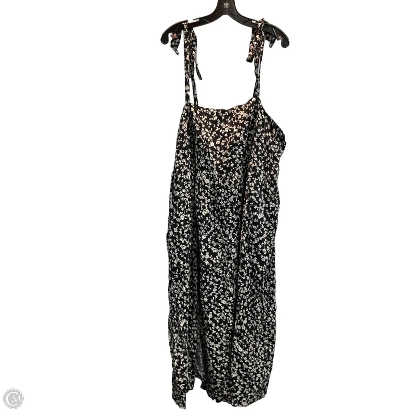 Dress Casual Midi By Old Navy In Black & White, Size: 3x