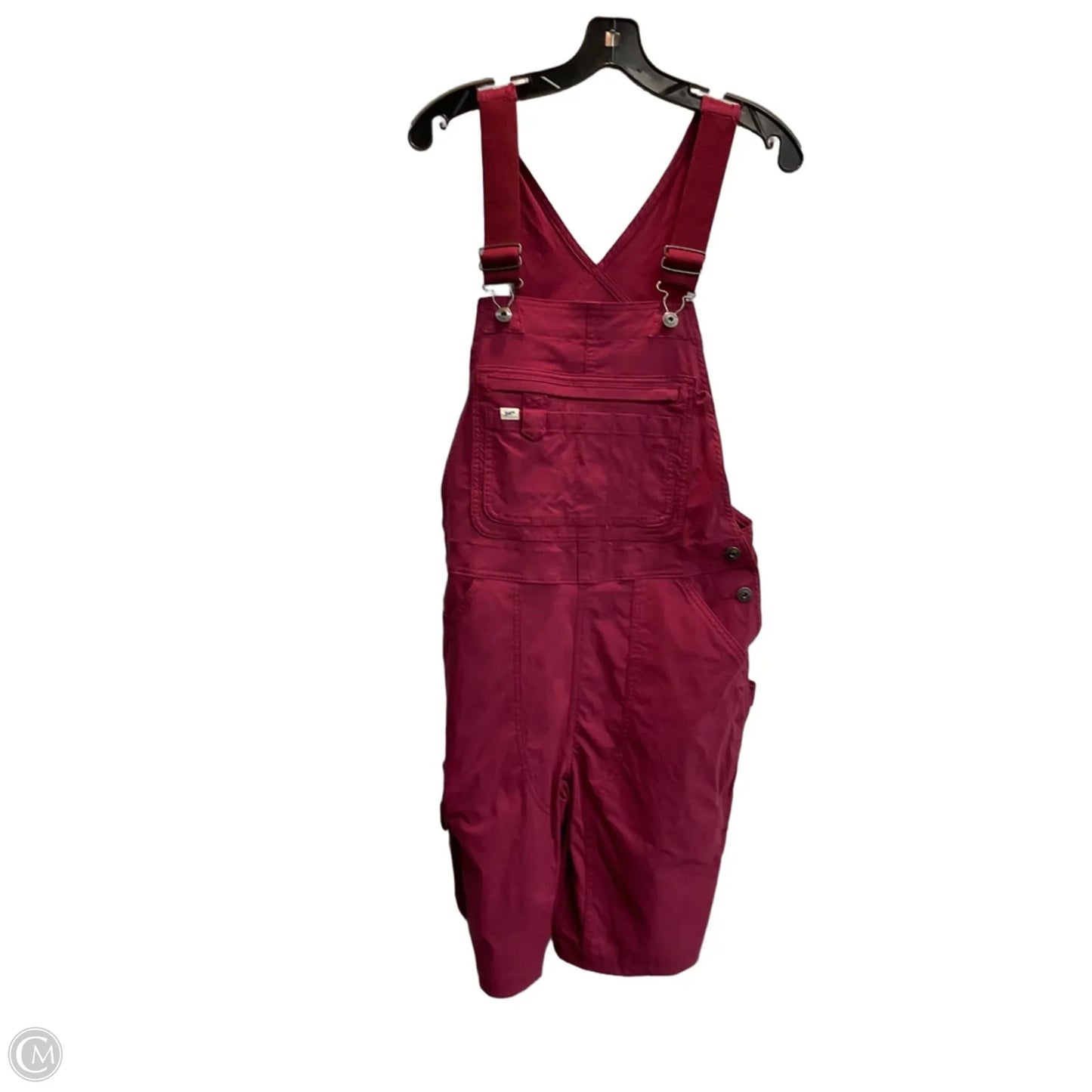 Shortalls By Duluth Trading In Maroon, Size: S