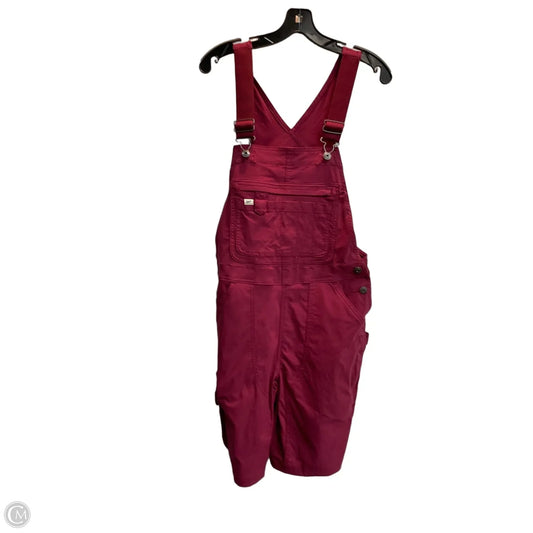 Shortalls By Duluth Trading In Maroon, Size: S