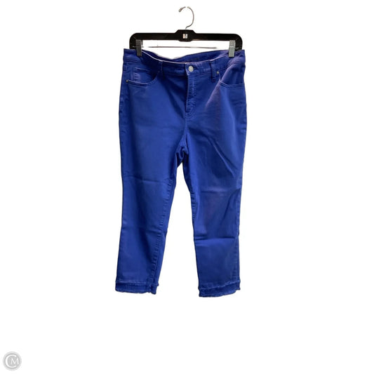 Jeans Straight By Chicos In Blue, Size: M