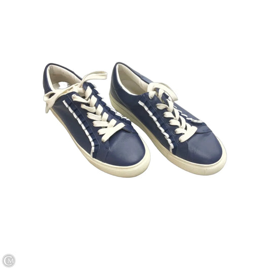 Shoes Designer By Tory Burch In Navy, Size: 8.5