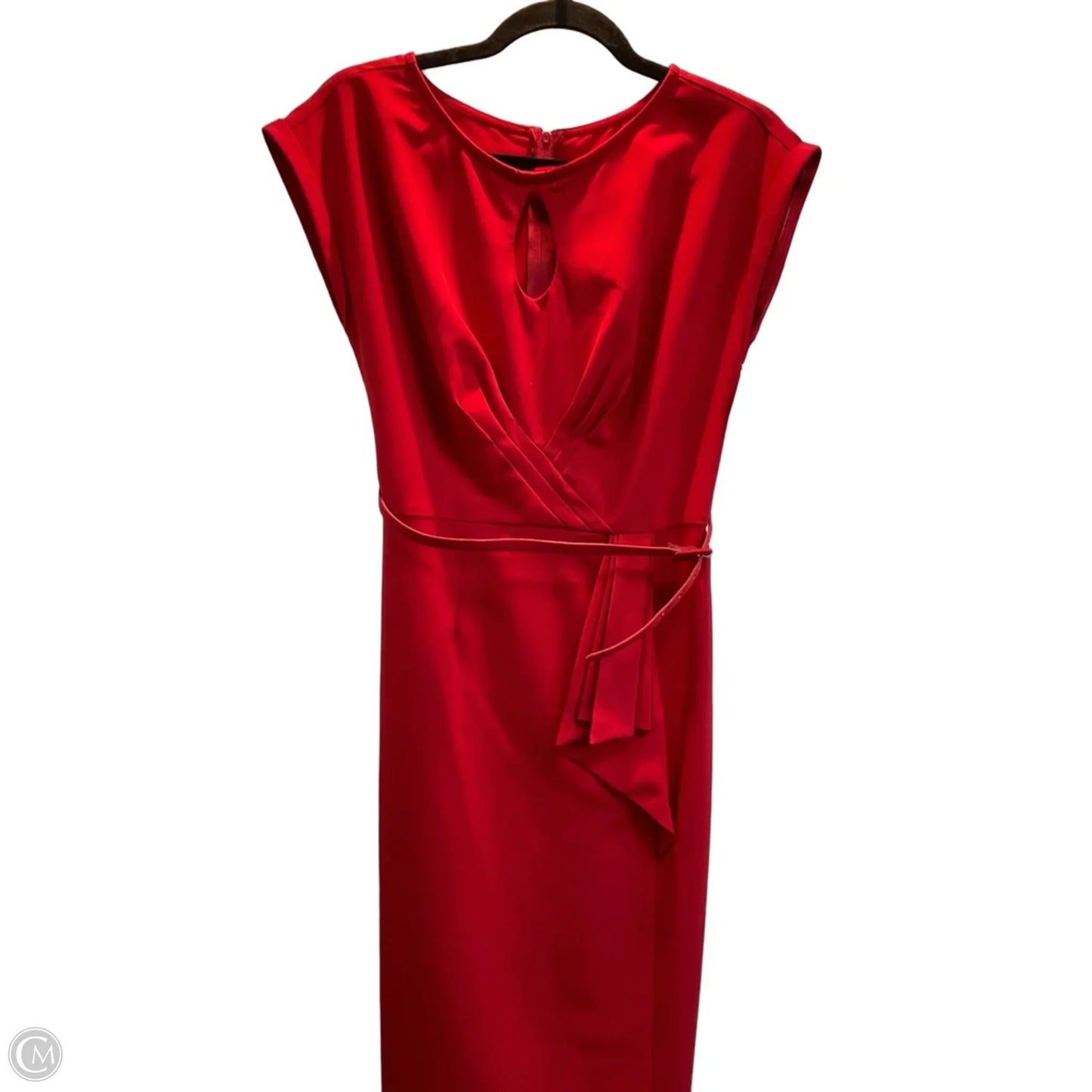 Dress Party Midi By Clothes Mentor In Red, Size: M