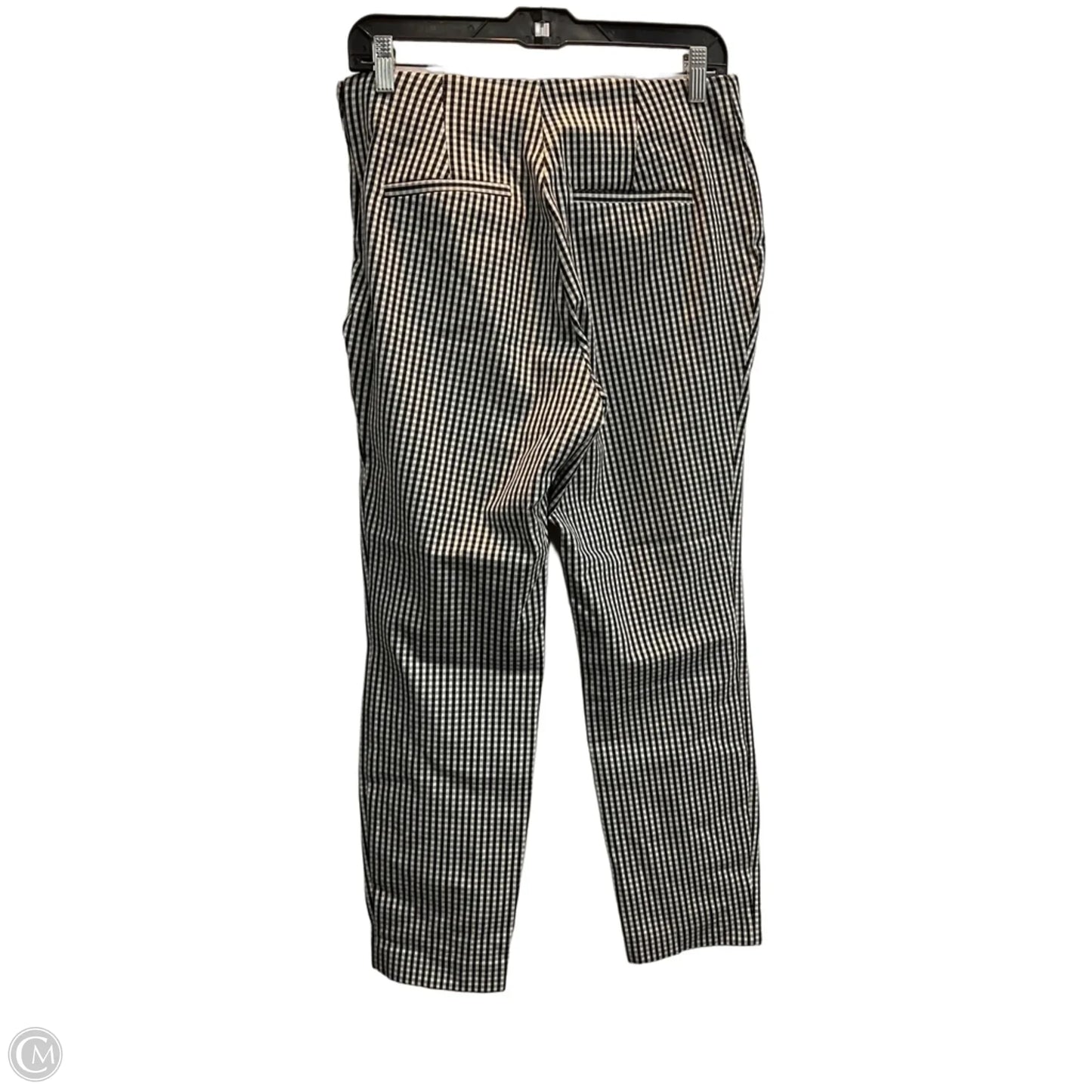 Pants Cropped By A New Day In Checkered Pattern, Size: 8