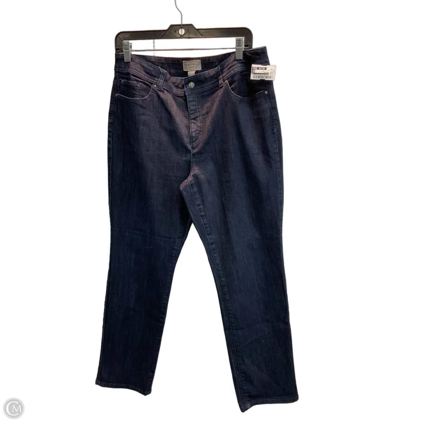 Jeans Straight By Chicos In Blue, Size: M