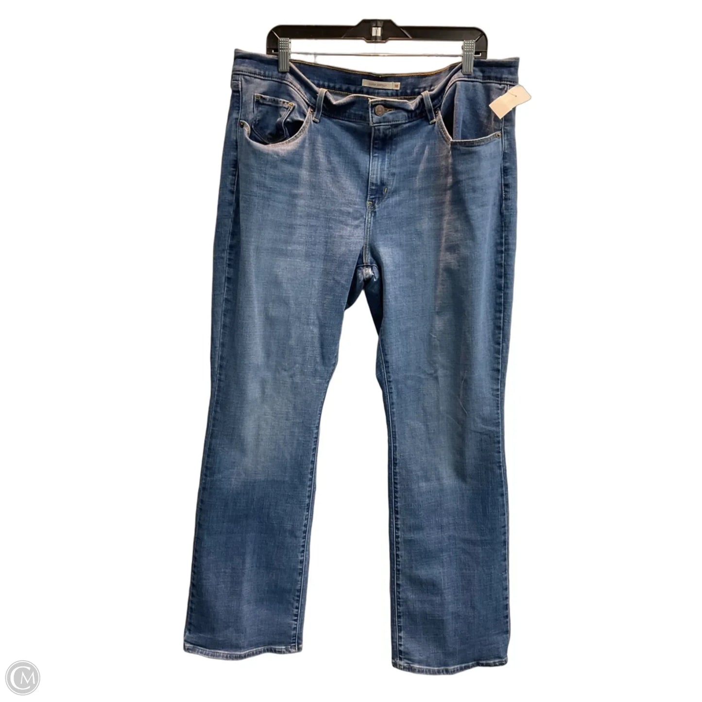 Jeans Boot Cut By Levis In Blue, Size: 18