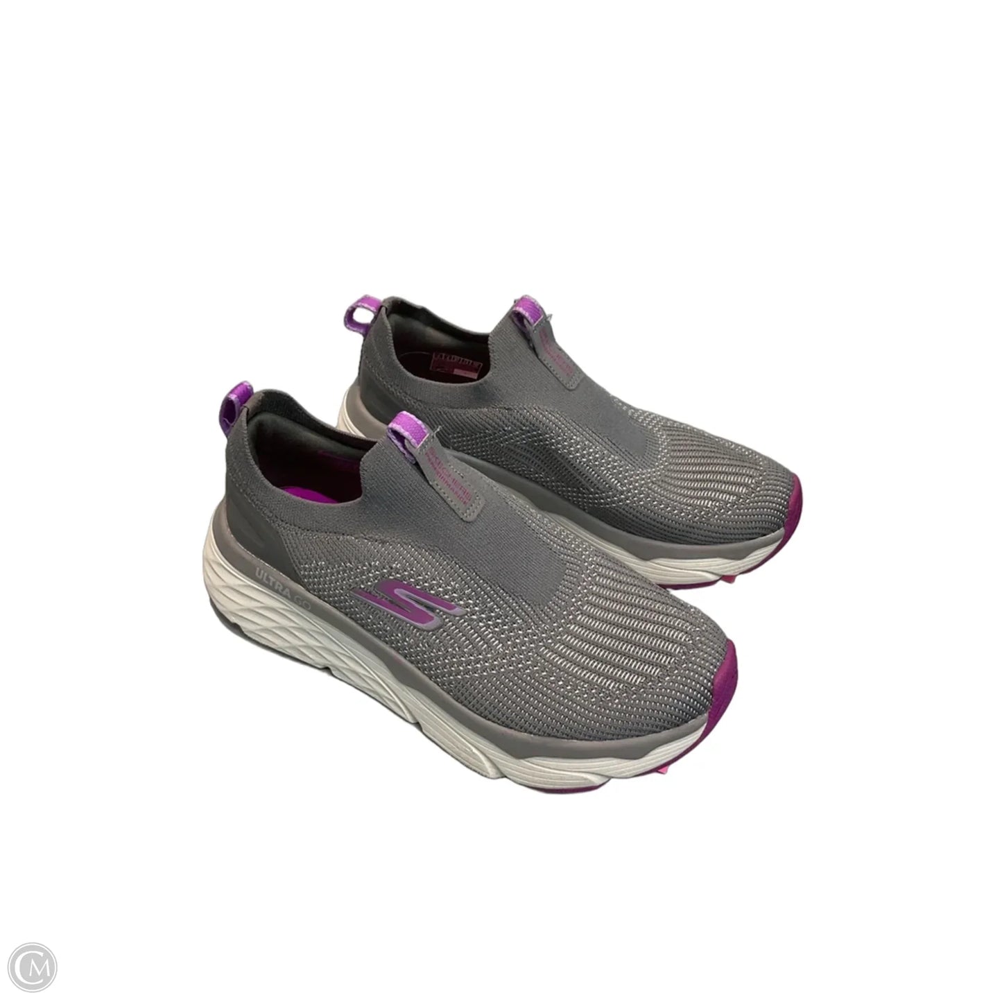 Shoes Athletic By Skechers In Grey, Size: 7