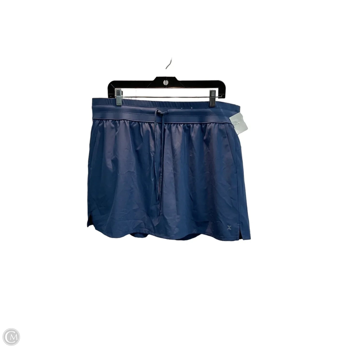 Athletic Skort By Xersion In Blue, Size: 3x