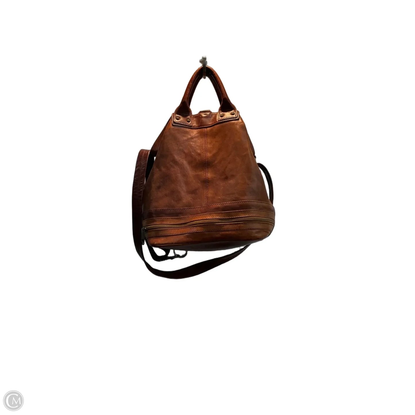 Backpack Leather By Clothes Mentor, Size: Large