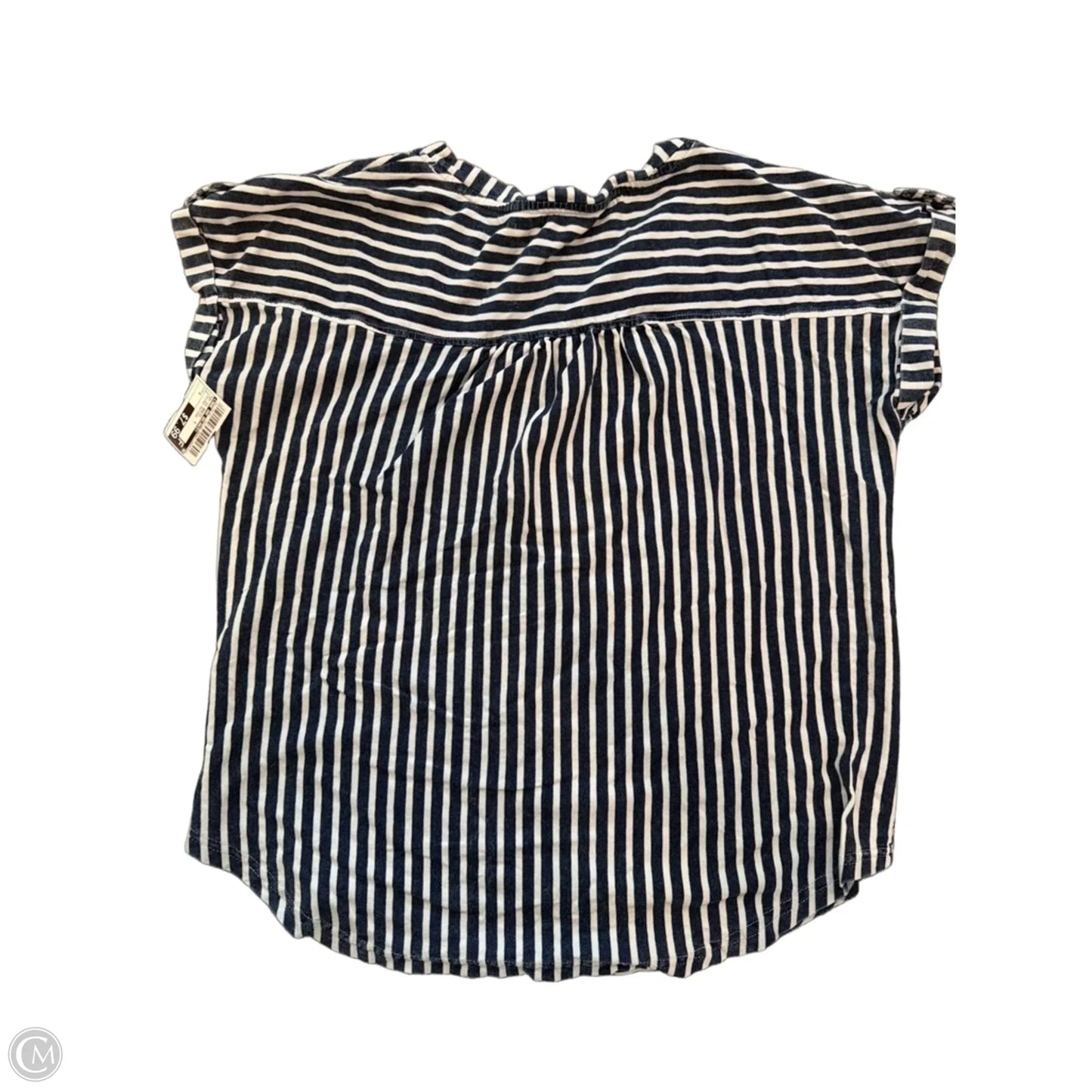 Top Short Sleeve Basic By Jane And Delancey In Striped Pattern, Size: S