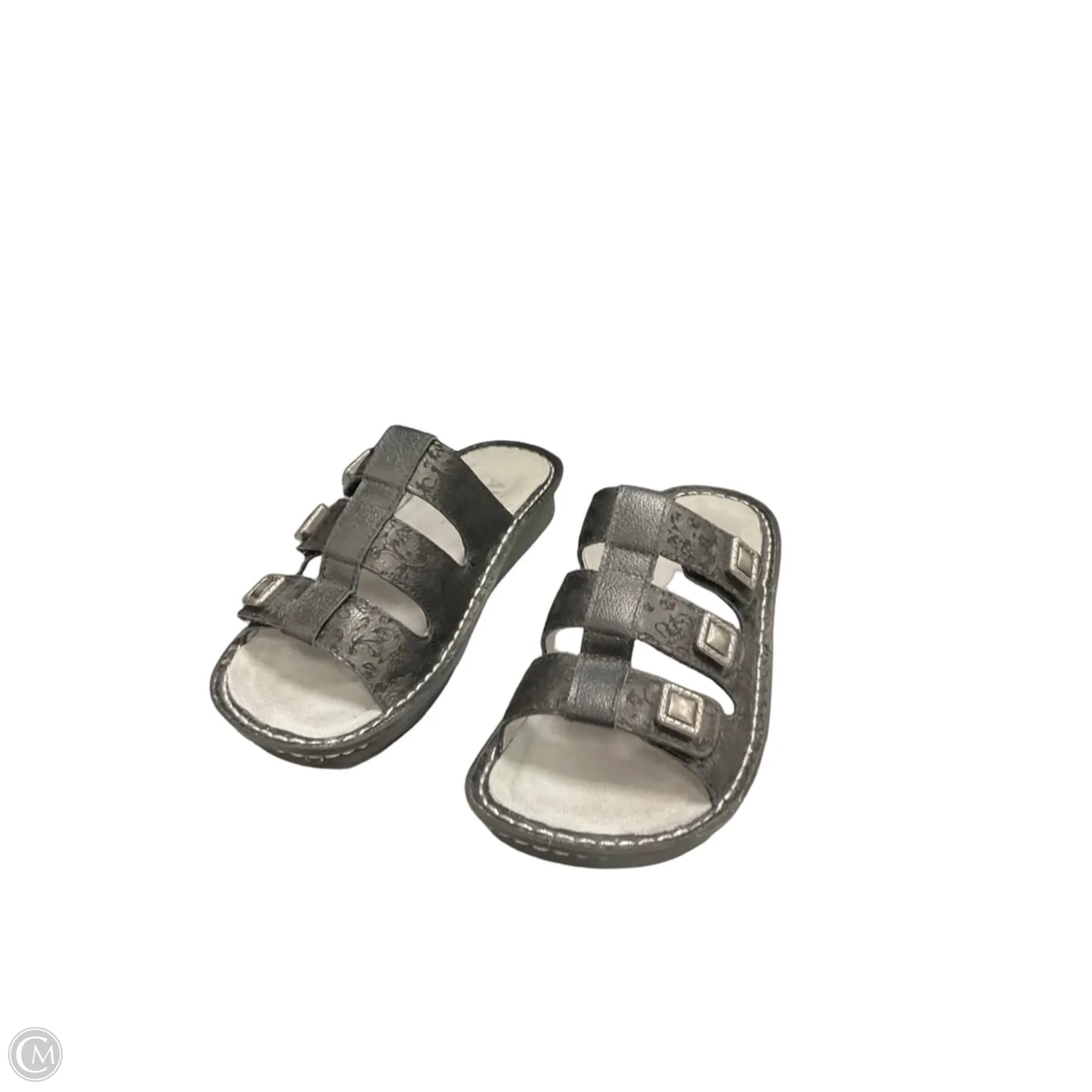 Sandals Flats By Alegria In Black, Size: 6