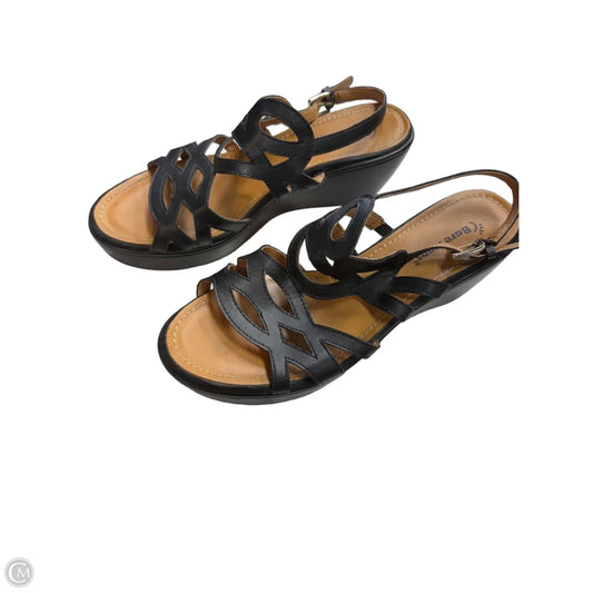 Sandals Heels Block By Bare Traps In Black, Size: 7.5