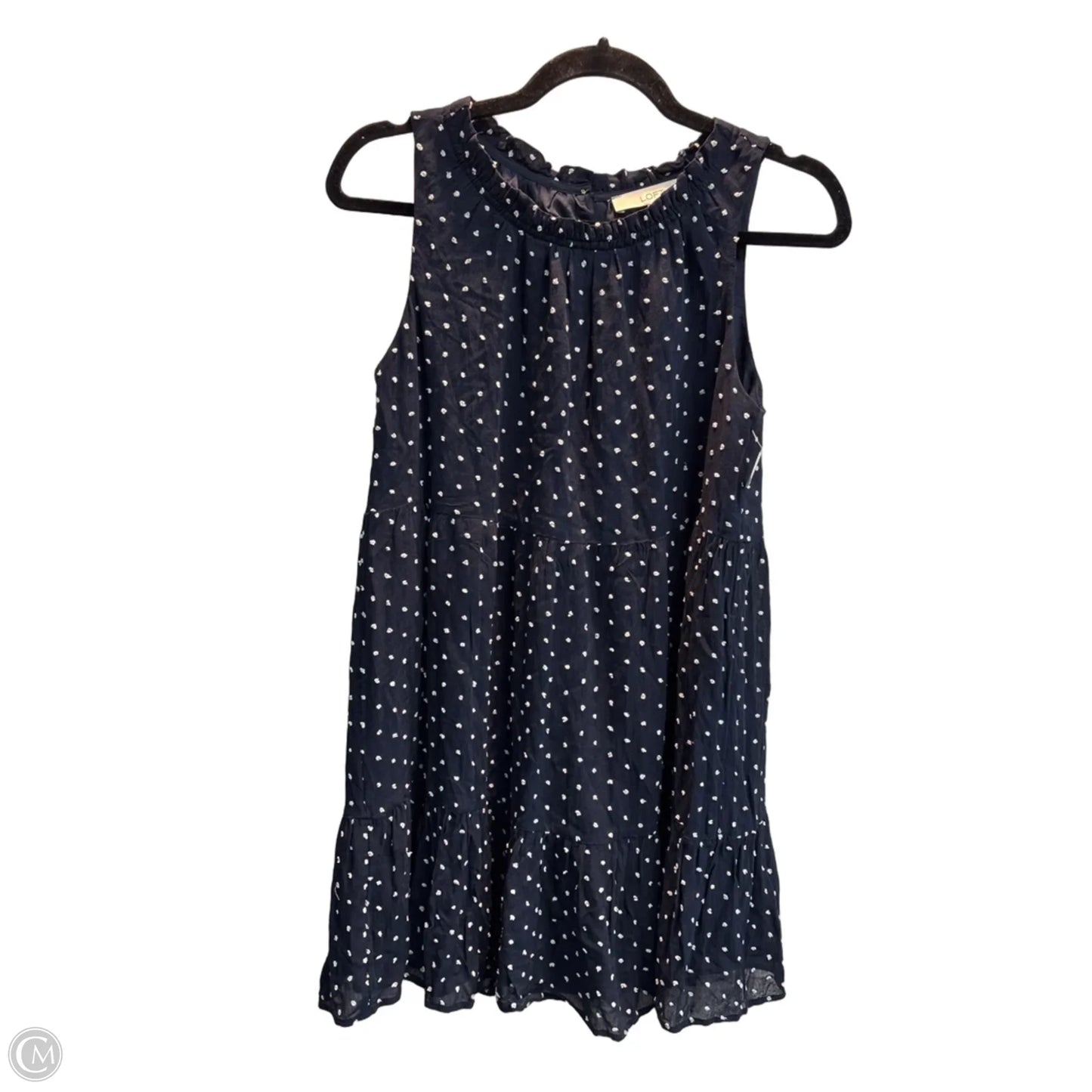 Dress Casual Short By Loft In Polkadot Pattern, Size: Xs