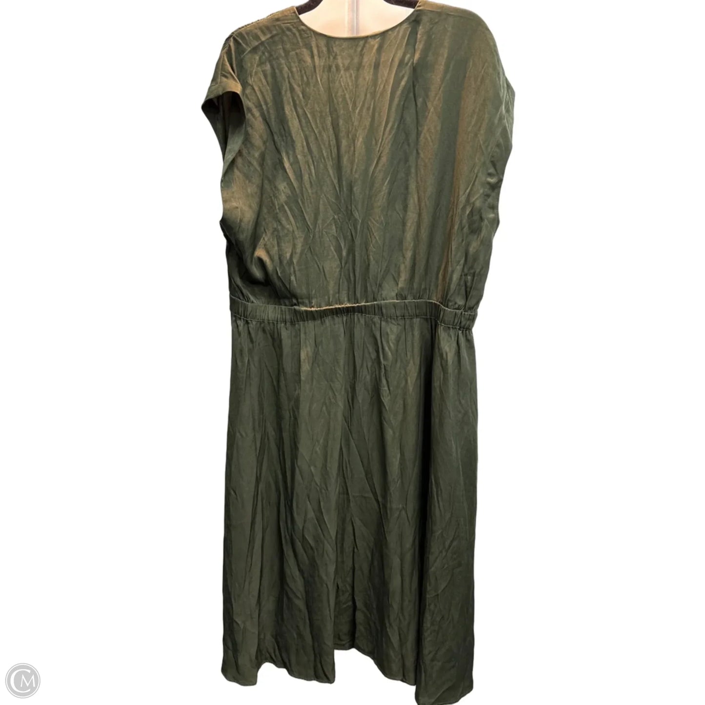 Dress Casual Maxi By Banana Republic In Green, Size: Xl