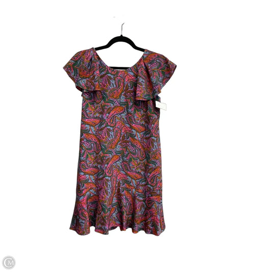 Dress Casual Midi By J. Crew In Paisley Print, Size: 2
