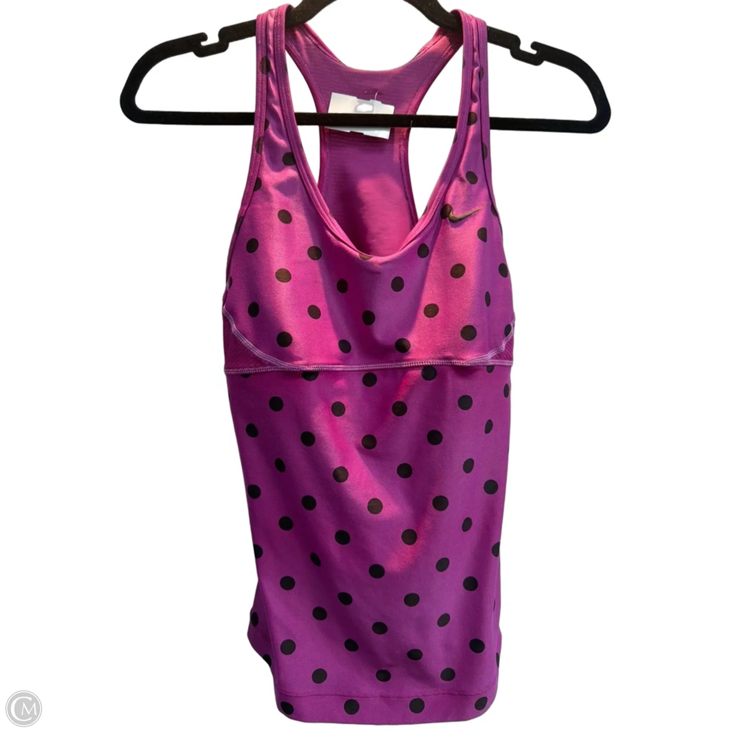 Athletic Tank Top By Nike In Pink, Size: M