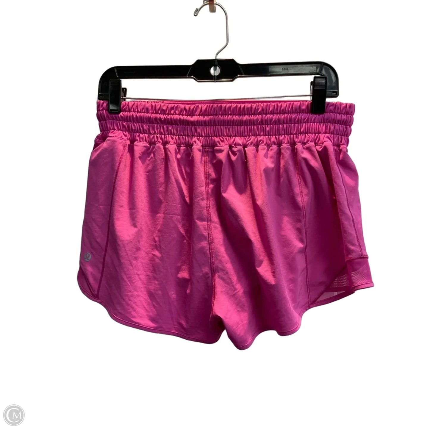 Athletic Shorts By Lululemon In Pink, Size: 8
