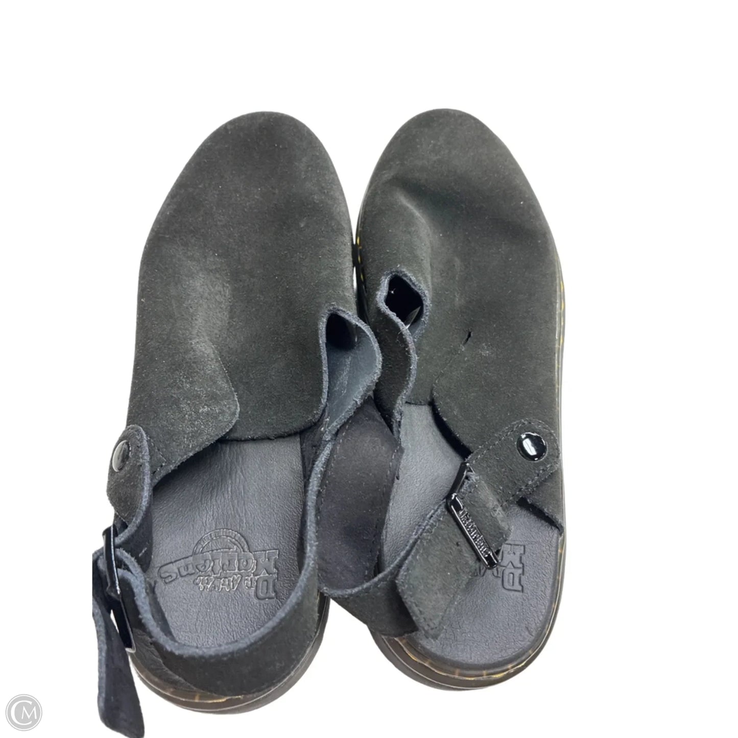 Shoes Flats By Dr Martens In Black, Size: 9