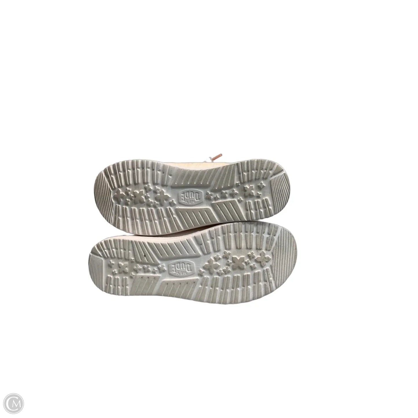 Shoes Flats By Hey Dude In Peach, Size: 7