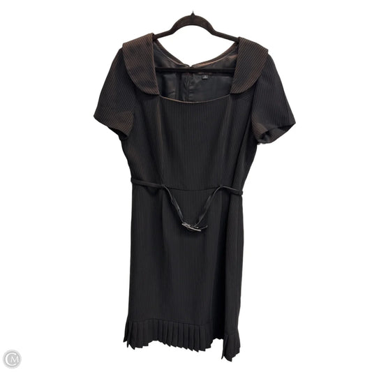 Dress Work By Tahari In Striped Pattern, Size: 14
