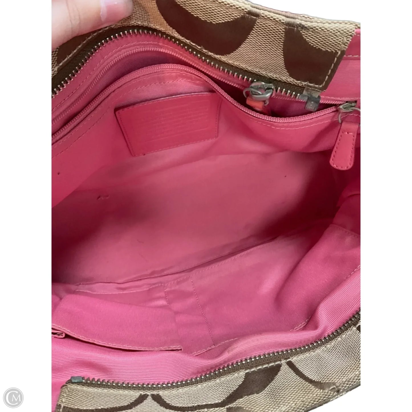 Handbag Designer By Coach, Size: Medium