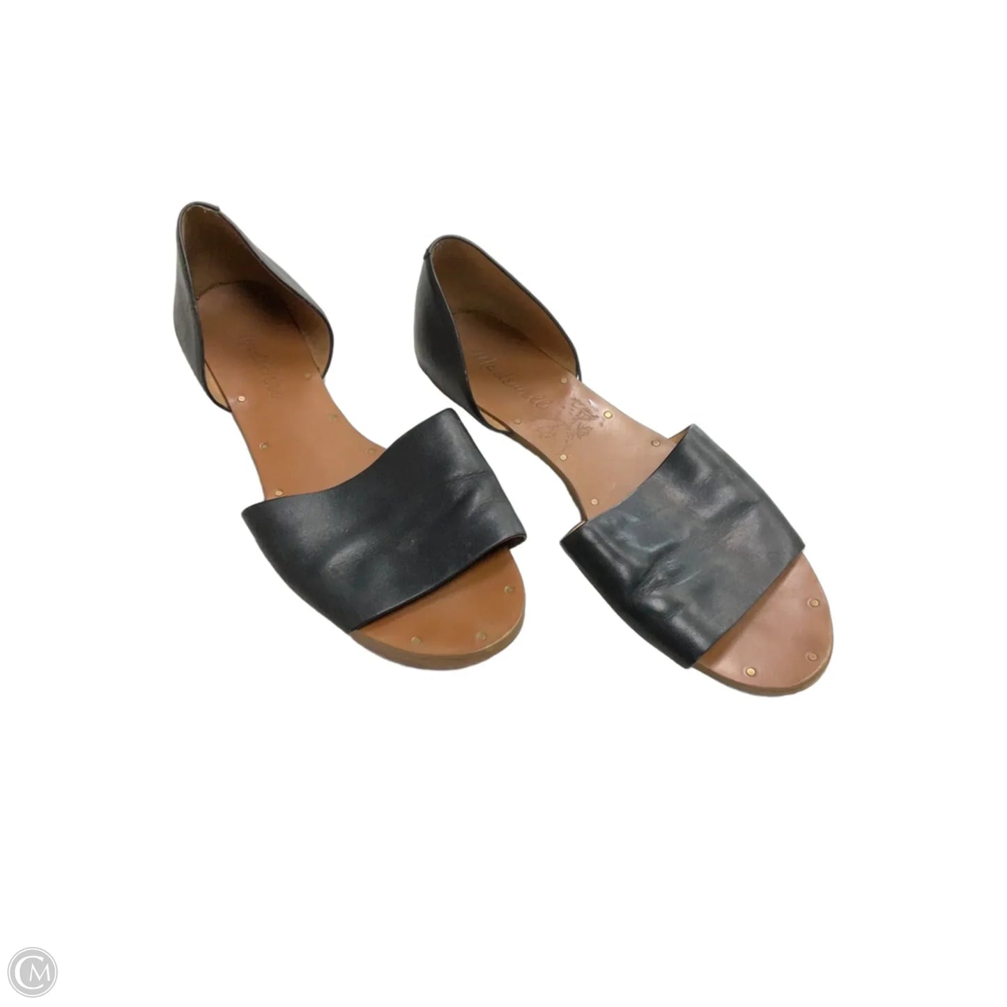 Sandals Flats By Madewell In Black, Size: 6.5